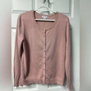 Anna Rose Blush Cardigan Sweater